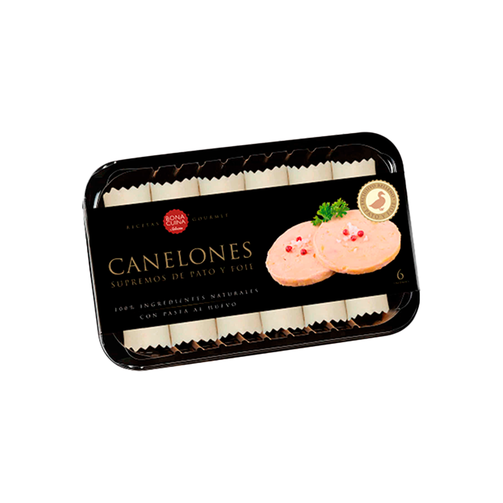 UND 10 CANELON SUPREMO DE PATO Y FOIE (6x60 g) 360 G