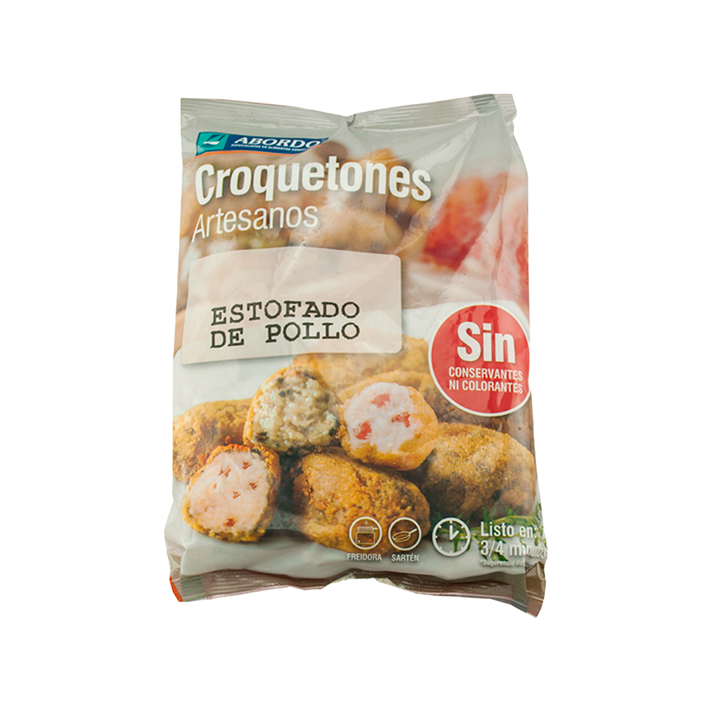 UND 3 CROQUETON ESTOFADO DE POLLO B/1KG
