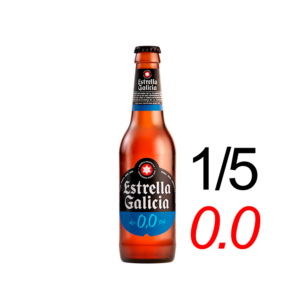 0.0 1/5 RET 30 BOT. ESTRELLA GALICIA (35)
