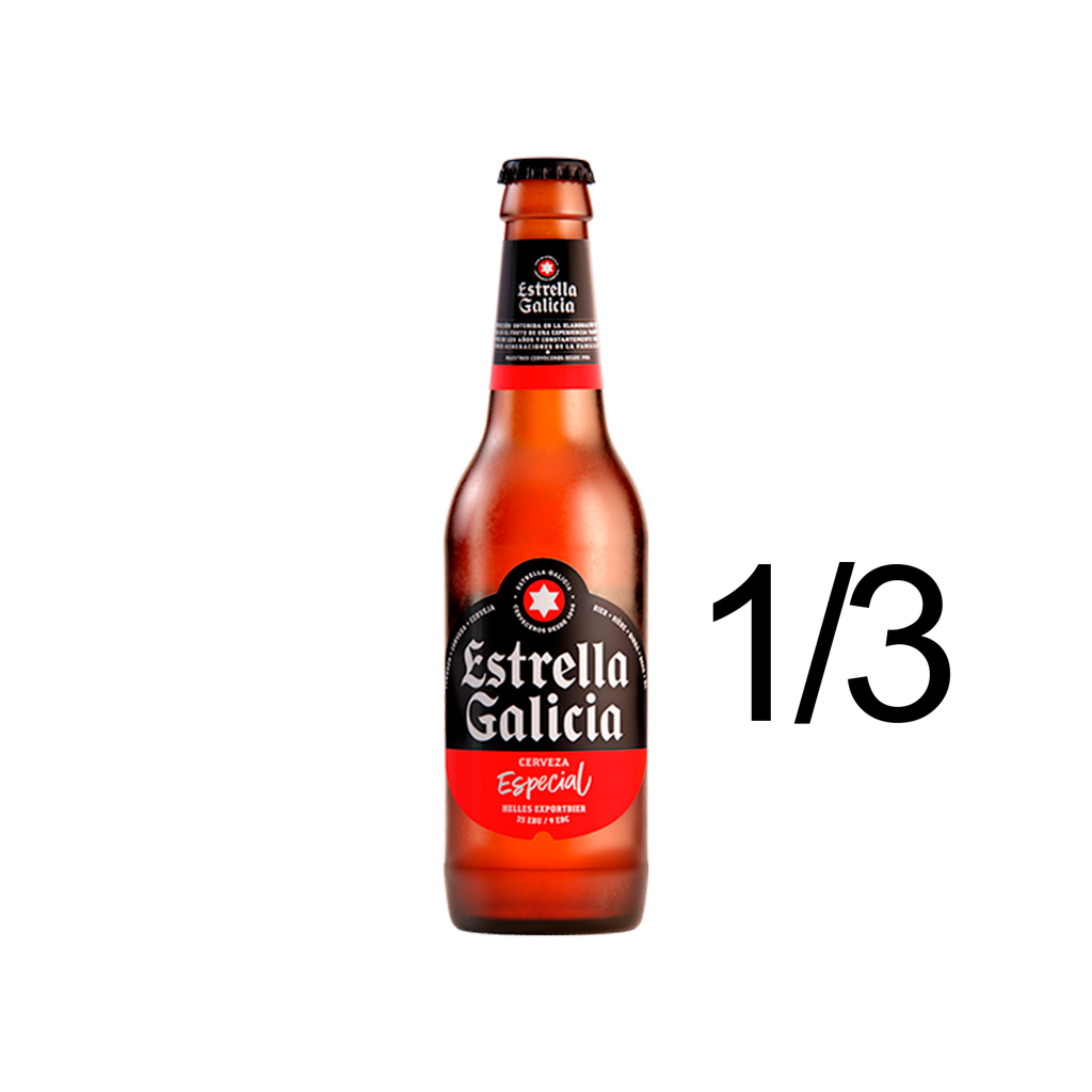 1/3 RET 24 BOT. ESTRELLA GALICIA ESPECIAL (33)